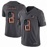 Nike Giants 8 Daniel Jones 2019 Salute To Service USA Flag Fashion Limited Jersey Dyin,baseball caps,new era cap wholesale,wholesale hats
